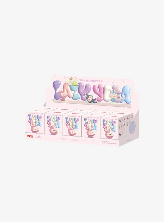 Pop Mart Labubu The Monsters Lazy Yoga Series Figures Sealed Case (10 Blind Box)