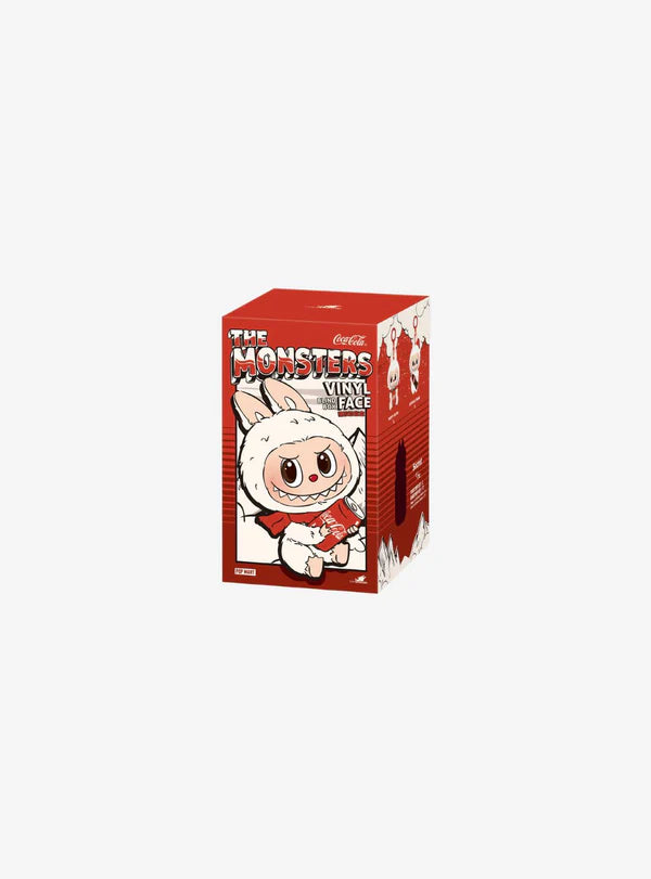 BOX 6 Pop Mart Labubu The Monsters Coca Cola Series Vinyl Face Single