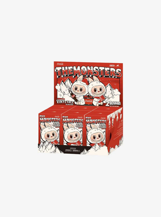 BOX 6 Pop Mart Labubu The Monsters Coca Cola Series Vinyl Face Single