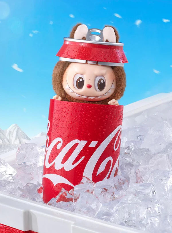 BOX 6 Pop Mart Labubu The Monsters Coca Cola Series Vinyl Face Single