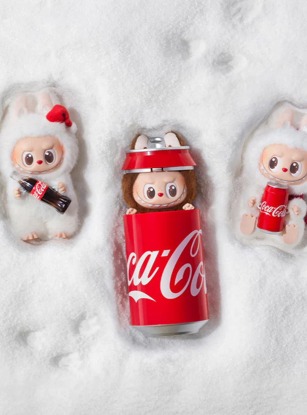 BOX 6 Pop Mart Labubu The Monsters Coca Cola Series Vinyl Face Single