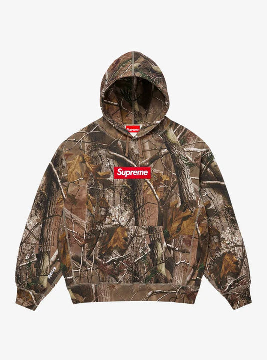 Supreme Box Logo Hooded Sweatshirt Real Tree Camo (FW25)