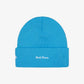 Supreme New Era Box Logo Beanie Cyan (FW25)