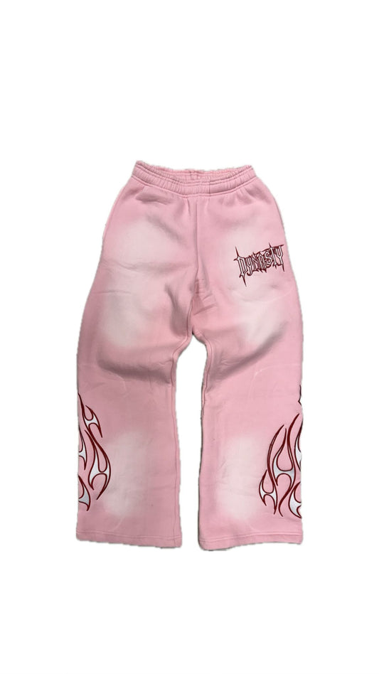 Dynasty Tribal Flame Jogger Pink Red